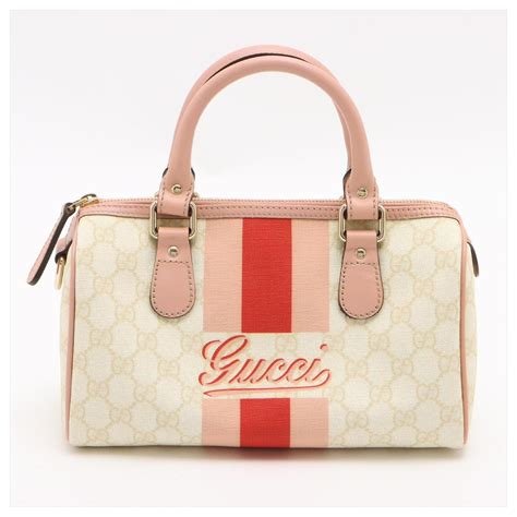 baby pink gucci boston bag|authentic Gucci mini handbag.